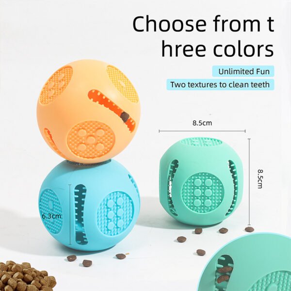 Dog Food Leakage Silicone Toys